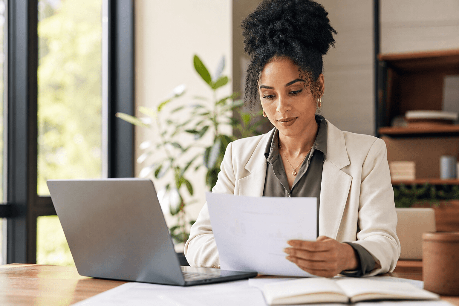 South African business owner reviewing POPIA compliance documents